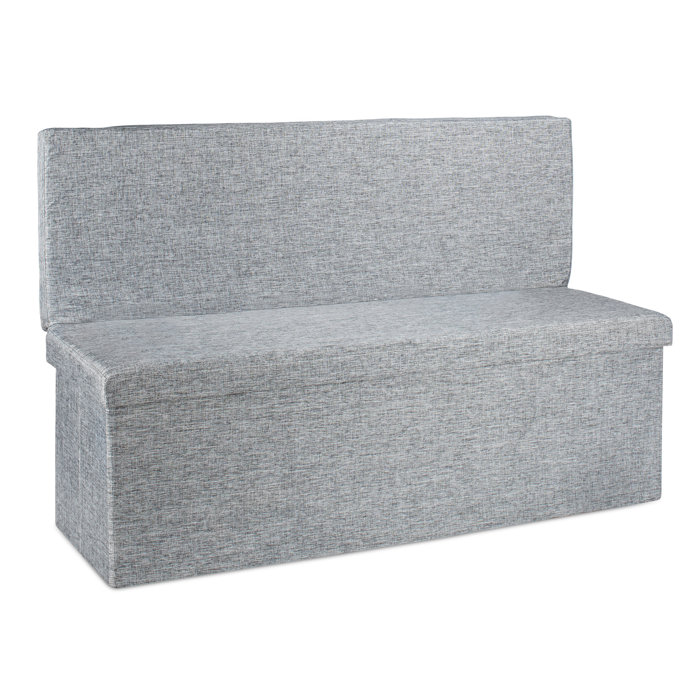 Relaxdays Ottoman mit Aufbewahrungsfach | Wayfair.de